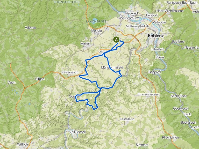 RTF 1. Mai Tour 2 (116km) - Stand 30.01.2025 | Rennrad-Tour | Komoot